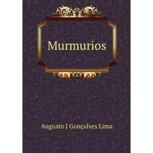  Murmurios Augusto J GonÃ§alves Lima Books