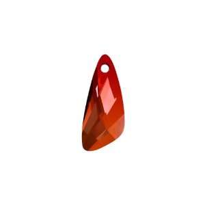  6690 27mm Wing Pendant Crystal Red Magma Arts, Crafts 
