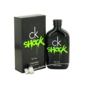  CK One Shock by Calvin Klein Eau De Toilette Spray 3.4 oz 