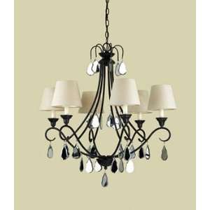  Hi Quality Lights 6721 6H Candice Olson Chandelier