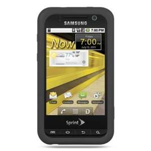 SAMSUNG CONQUERER 4G / D600 SKIN CASE BLACK Cell Phones 