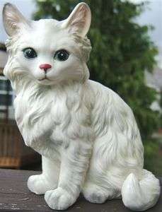 Vintage LEFTON PERSIAN CAT KITTEN Ceramic Figurine JAPAN 1514  