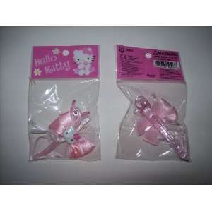  Hello Kitty Hair Clip Barrette Accessory Set of Two 