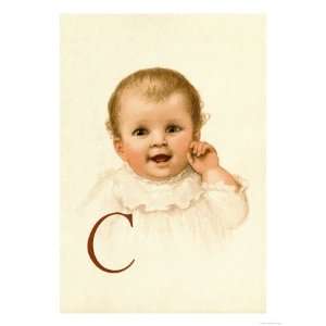 Baby Face C Giclee Poster Print by Ida Waugh, 18x24