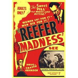  Reefer Madness Propaganda Movie Poster