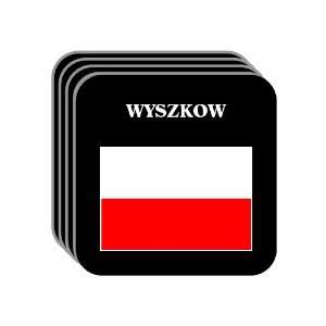  Poland   WYSZKOW Set of 4 Mini Mousepad Coasters 