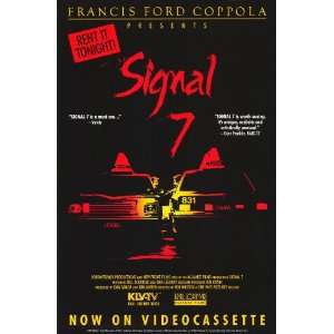  Signal Seven   Movie Poster   11 x 17
