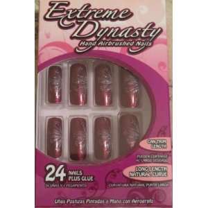  Fingrs Extreme Dynasty Hand Airbrushed Nails   31089 