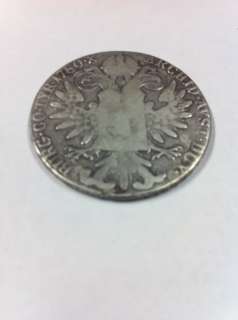 1780 Maria Theresa Thaler coin SF ARCHID AVST  