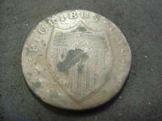 1786 NEW JERSEY COLONIAL COPPER COIN NICE TAKE A LOOK  