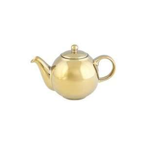  London Pottery GlobeTM 4 Cup Teapot, Gold Colour Kitchen 