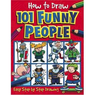 How to Draw 101 Funny People Dan Green 9781842297391  