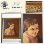 Antique NINO GIUFFRIDA Young Child Portrait Illustration Genre Oil 