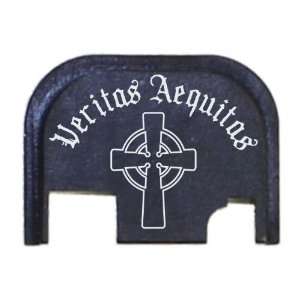  Veritas Aequitas w/ Large Cross Rear Slide Cover Plate for 