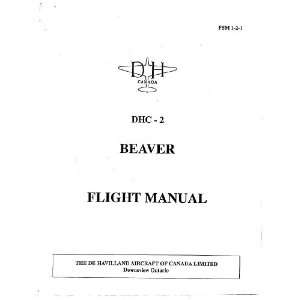   DHC 2 Beaver Aircraft Flight Manual De Havilland Canada Books