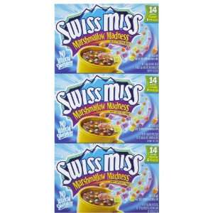 Swiss Miss Marshmallow Madness Hot Cocoa Mix, 9.6 oz, 3 pk  