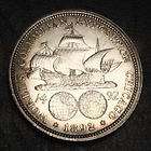 1892 Columbian Half Dollar 50c Commemorative Coin Ch BU