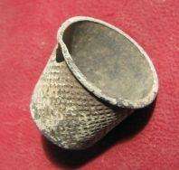 18th 19th Century Old Antique THIMBLE U10  