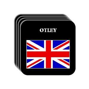  UK, England   OTLEY Set of 4 Mini Mousepad Coasters 