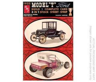 AMT 670 Model Kit 1925 Ford Tall T 3n1 Trophy Series  