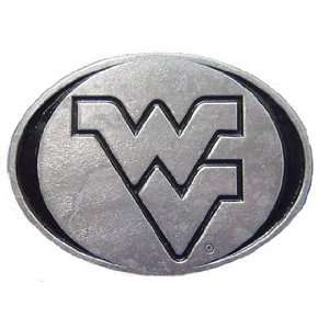 WVU Pewter Hitch Cover 