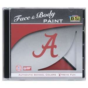 Alabama Crimson Tide Body & Face Paint Kit  Sports 