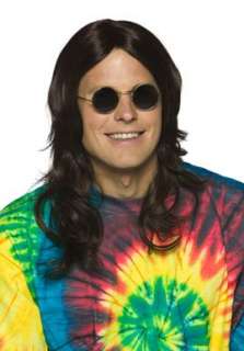    Hippie Guy Ozzy Osbourne Wig for Halloween Costume Clothing