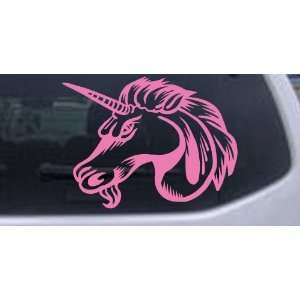   Unicorn Head Animals Car Window Wall Laptop Decal Sticker Automotive