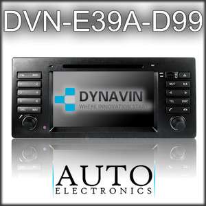 NEW Dynavin BMW E39 5 Series Navigation/Bluetooth/CD/DVD/iPod & 7 