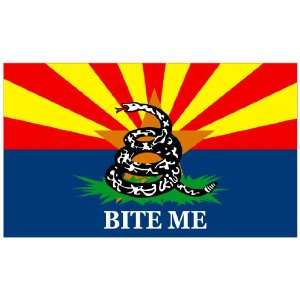   1070 Arizona Immigration Law   Arizona Bite Me Flag