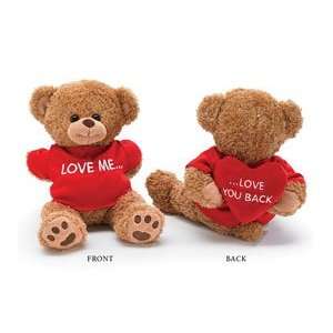   love You Back T Shirt Bear  Message on Front and Back Toys & Games