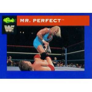  1991 Classic WWF Wrestling Card #29  Mr. Perfect Curt 