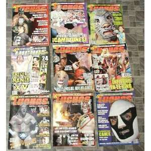  Super Luchas Lucha Libre Wrestling Magazine Lot #1 
