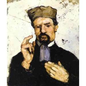  Oil Painting Uncle Dominique (The Lawyer) Paul Cezanne 