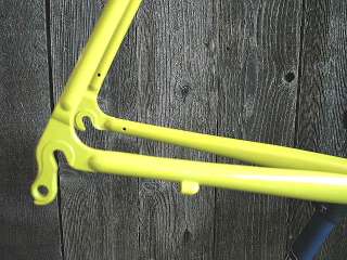 NOS Bertin Road Frame and Fork (60 cm)Yellow Finish  