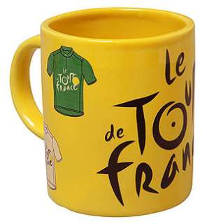 Tour de France 2011 Official Yellow Mug 4 Jersey NEW  