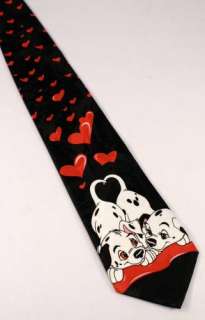 101 Dalmatians Dalmations Pups Disney Novelty Neck Tie  