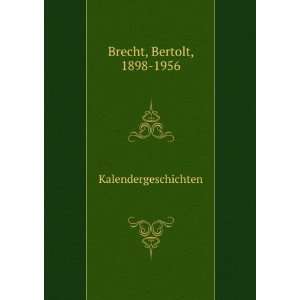   (German Edition) (9785875051784) Bertolt Brecht Books