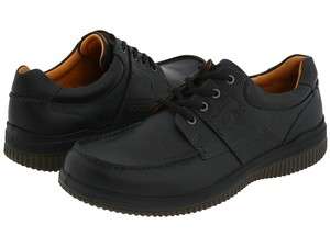 ECCO Walker 2.0 Tie Casual Mens Leather Shoe Black 520024 All Sizes 