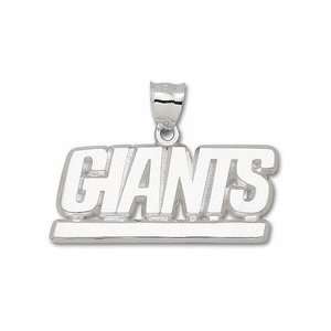  New York Giants Giant Silver Pendant