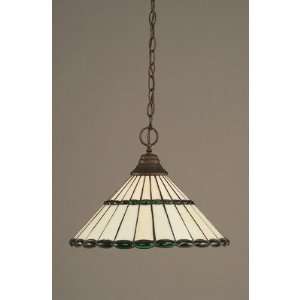  Toltec Lighting 10 977 Any Chain Hung Pendant with 15.5 