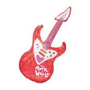  Red Guitar Balloon