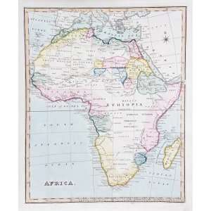  Ellis Map of Africa (1825)