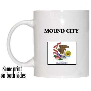    US State Flag   MOUND CITY, Illinois (IL) Mug 