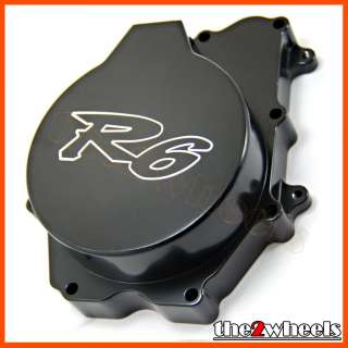 Yamaha YZF R6 R6 R6S Black Stator Engine Cover 03 06  