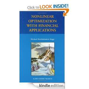   Applications Michael Bartholomew Biggs  Kindle Store