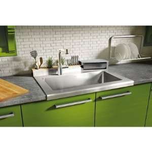  Classic 30 x 26 Worktop Stainless Steel Single Bowl 