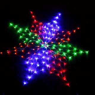 Colorful Net 160 LED Lights For Christmas Party Wedding  