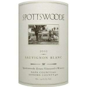  2010 Spottswoode Sauvignon Blanc Napa Valley 750ml 