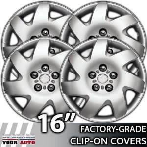  2002 2006 Toyota Camry 16 Inch Silver Metallic Clip On 